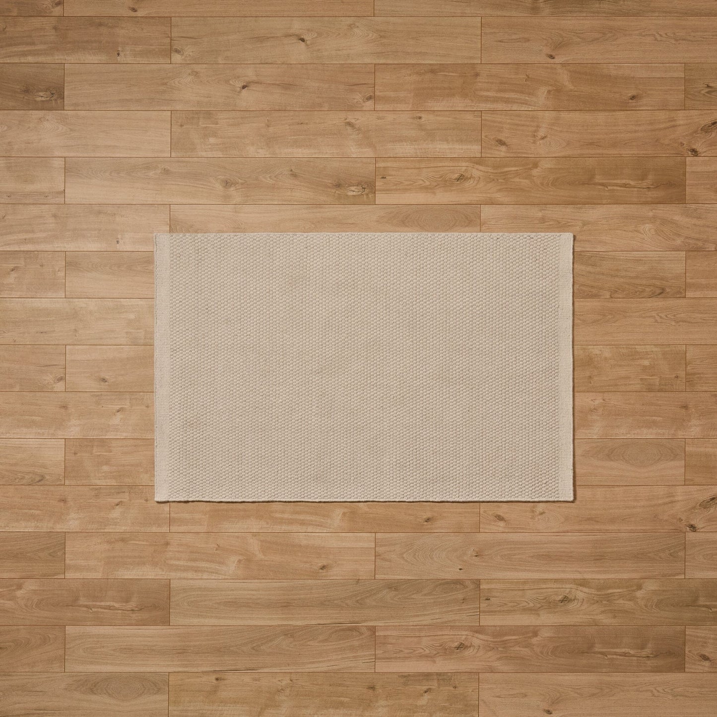 Atcham Clay/Natural Pebble Wool with Cotton Rug - 120 x 170cm