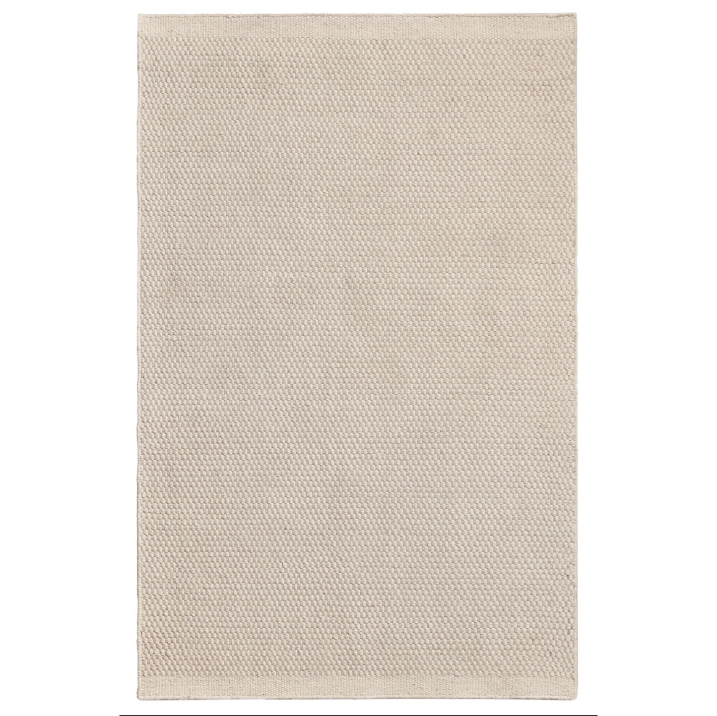 Atcham Clay/Natural Pebble Wool with Cotton Rug - 120 x 170cm