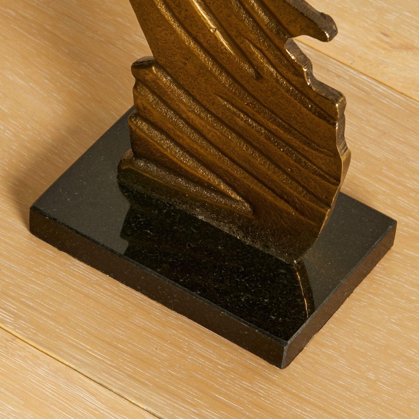 Newbury 44cm Metal Horse Ornament - Gold