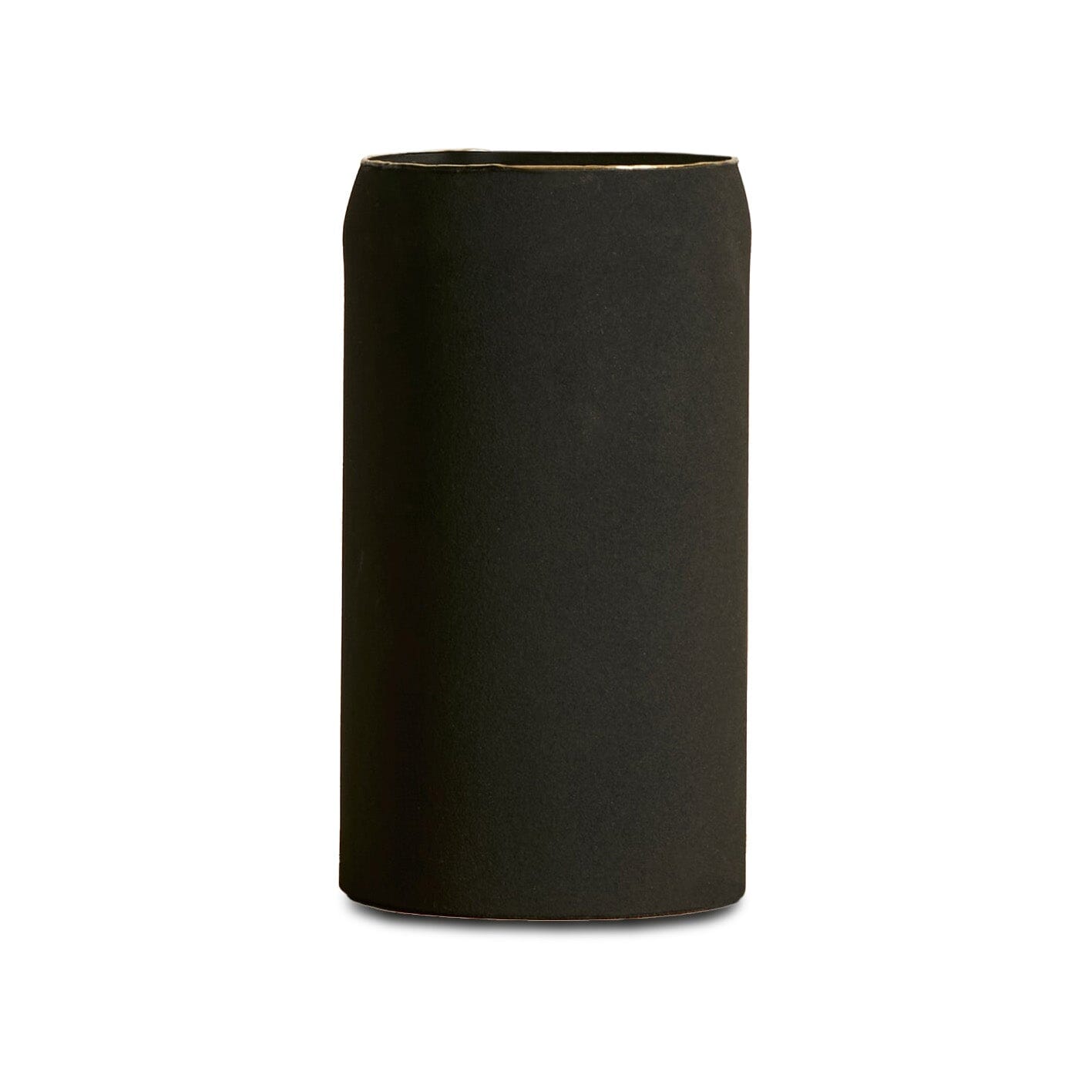 Chaldon 22cm Metal Vase - Black