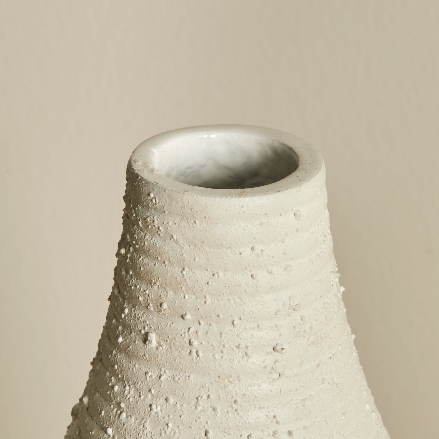Outlet - Ripley Ceramic Vase - Concrete Effect - 33cm