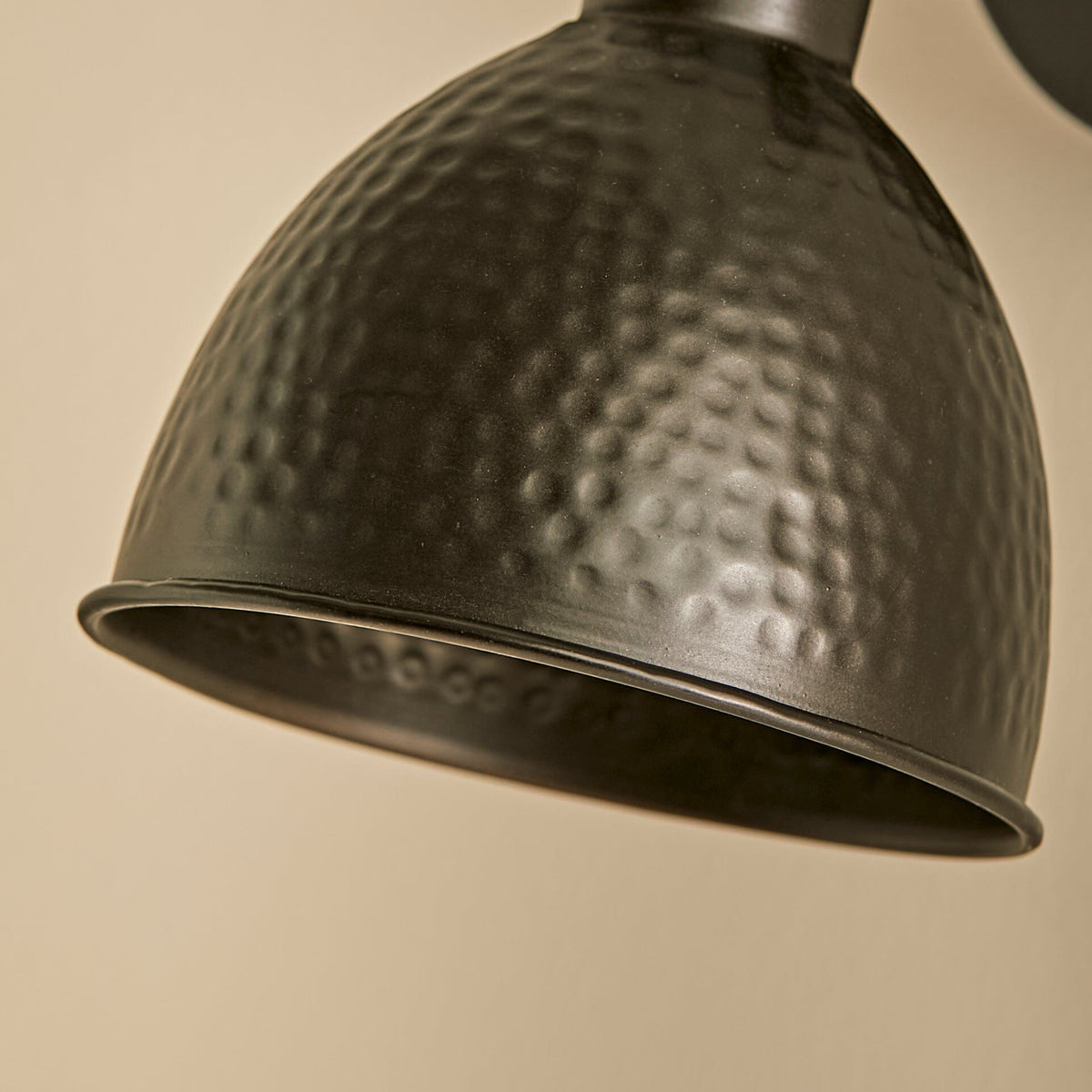 Outlet - Hale Metal Plug in Wall Light - Black