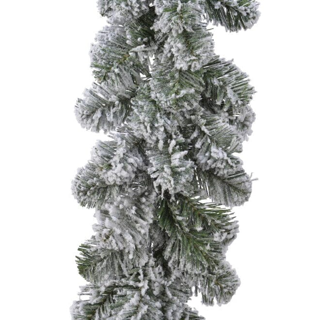 Norrbo 270cm Frosted Christmas Garland - Laura James