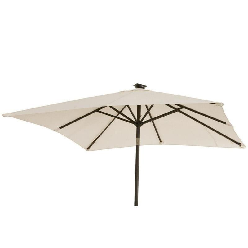 Cream Parasol - 2m Square - Laura James