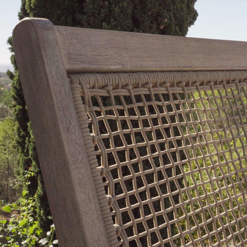 Akira Wooden Rope Folding Bench - Laura James