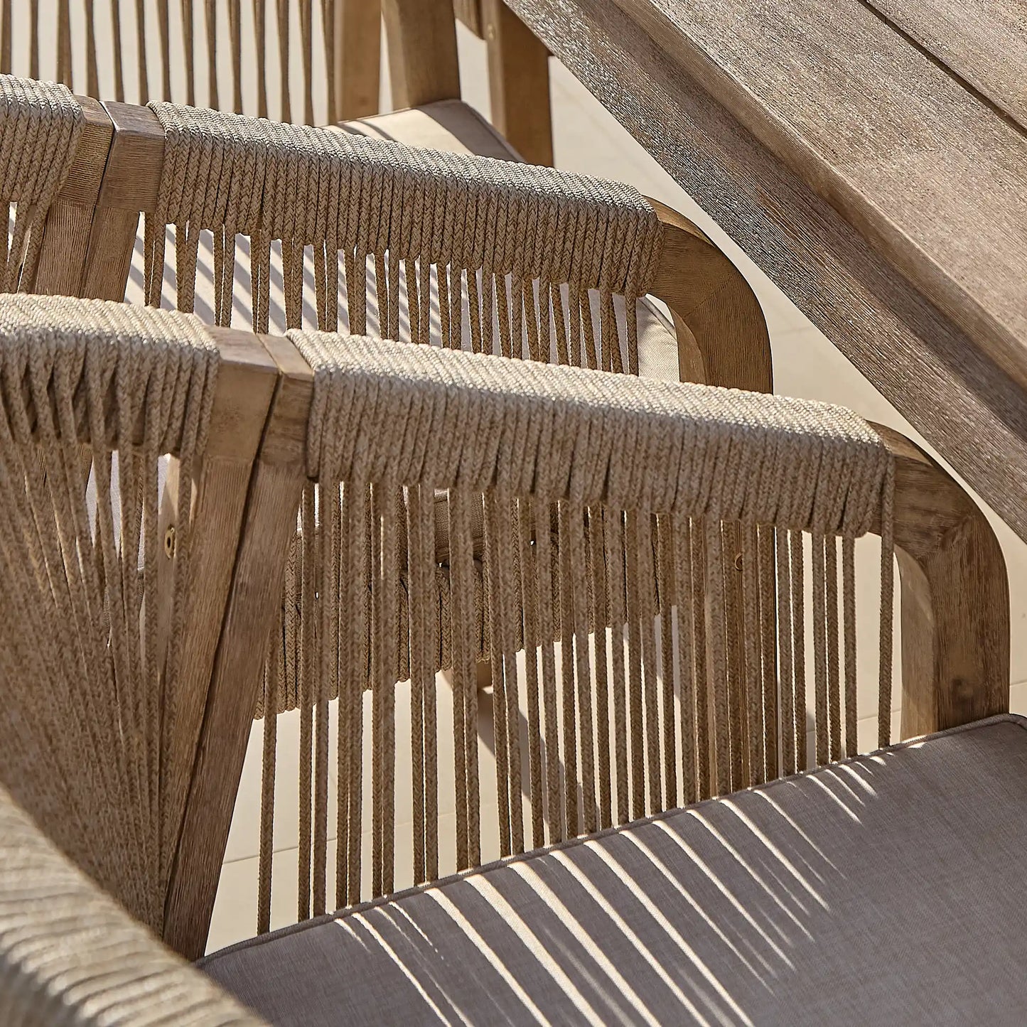 Nala String Outdoor Dining Chairs - Laura James