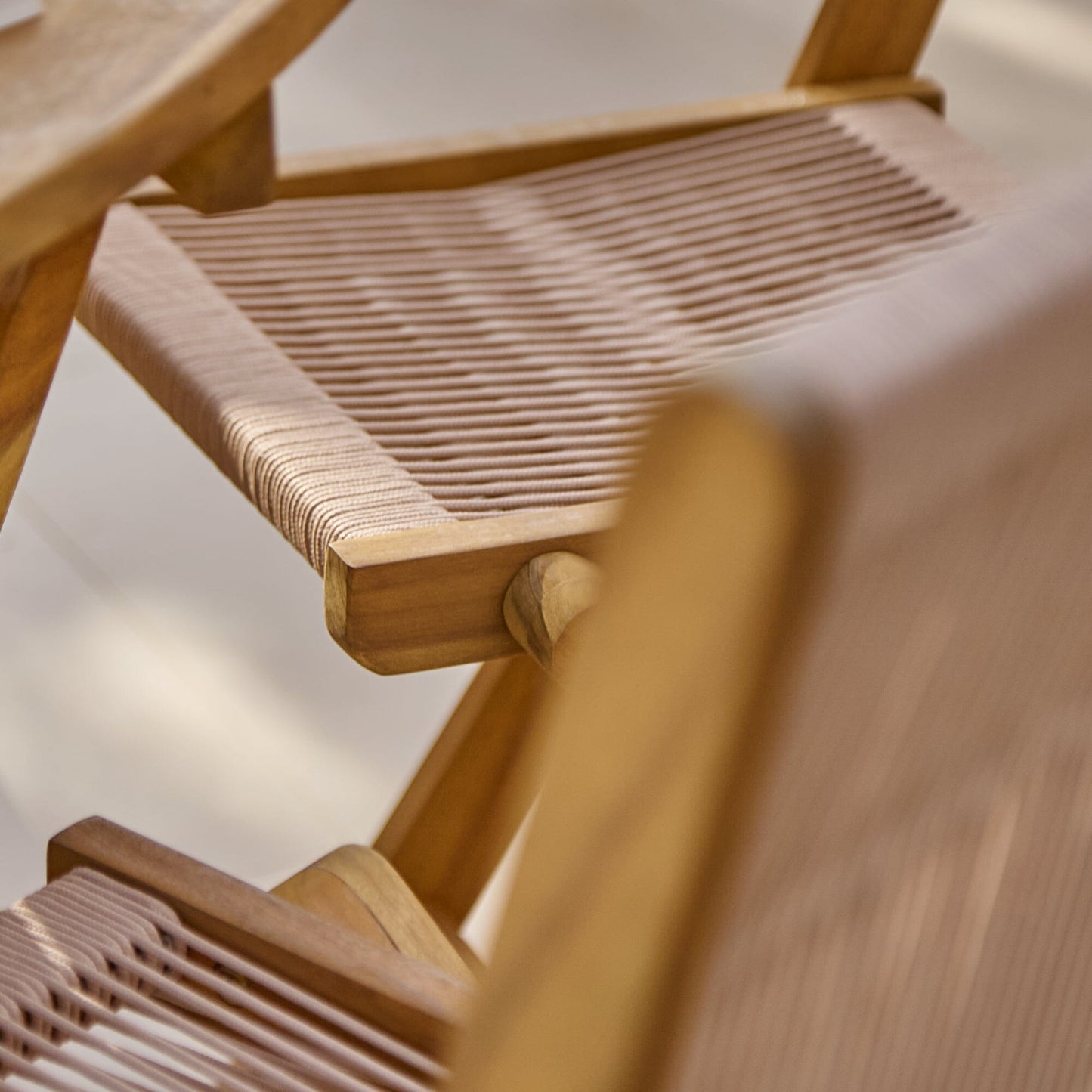 Cove Rope Garden Dining Chairs - Laura James