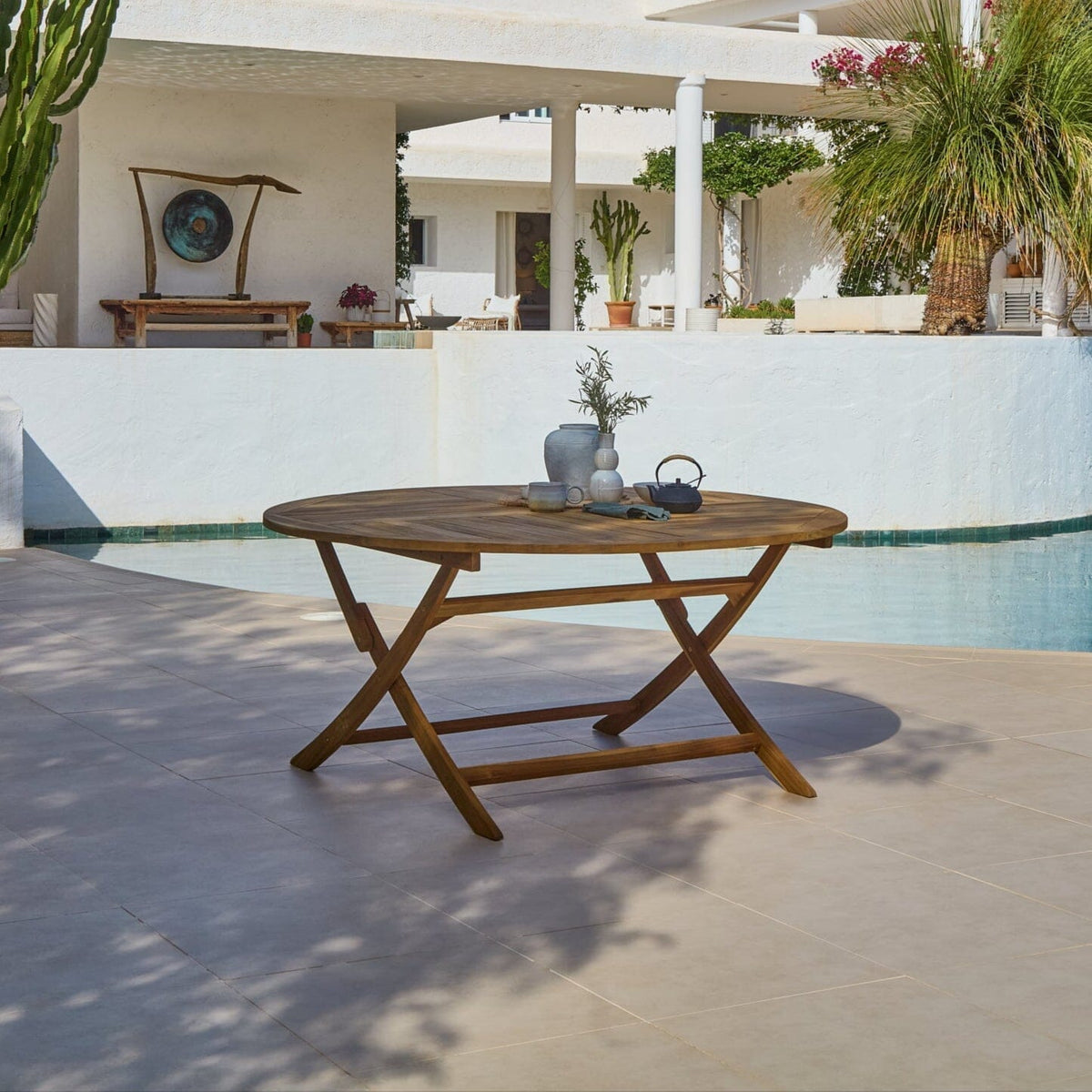 Ashby Wooden Folding Table - Laura James