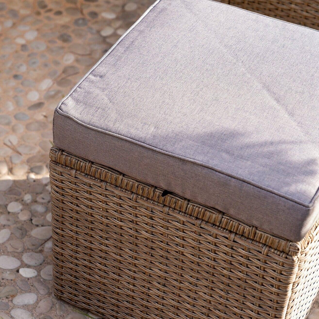 Aston natural brown cushion covers - Laura James