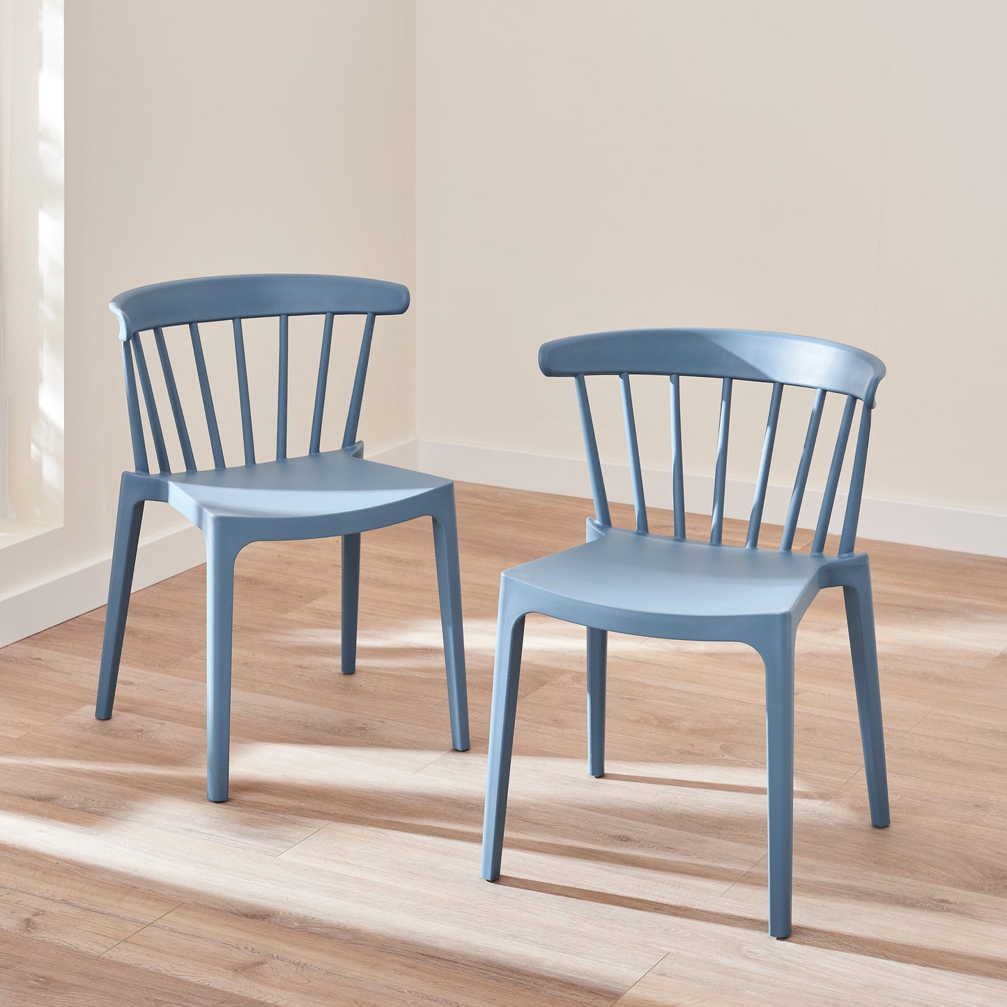 Agatha Blue Dining Chairs - Set of 2
- Laura James