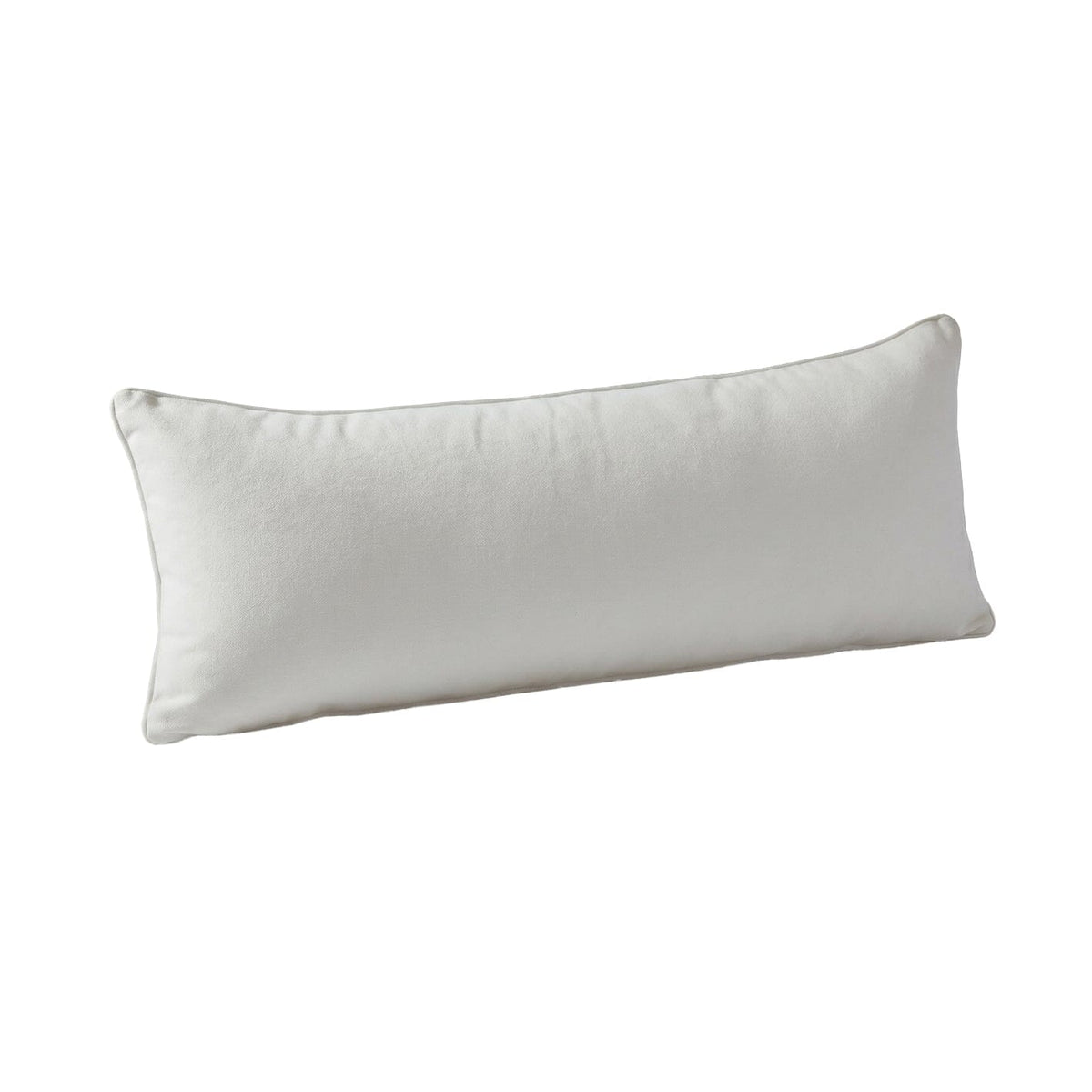Alford 40x110cm Piped Edge Scatter Cushion Cover - Ivory - Laura James