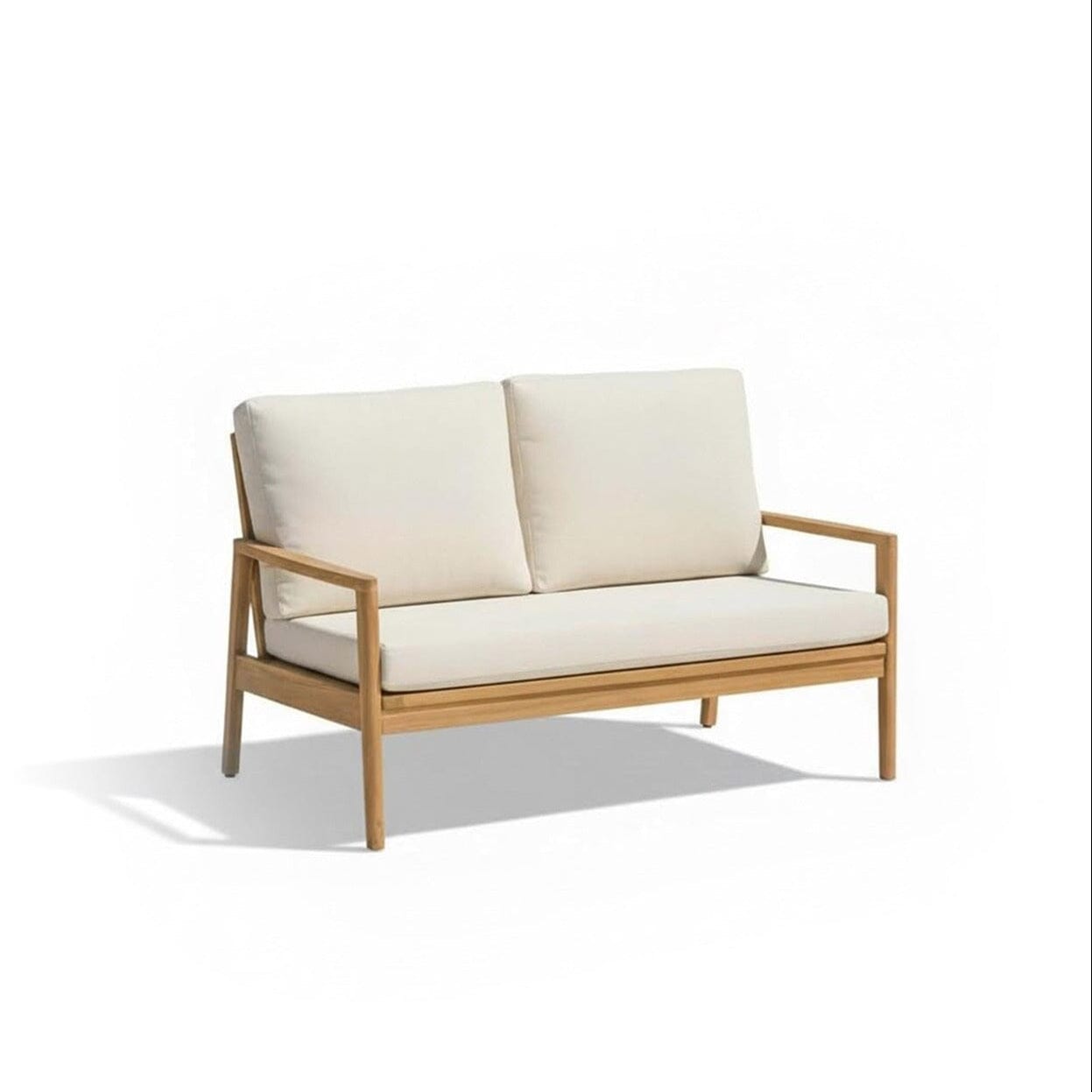 Alora Wooden Garden Cushion Covers - Cream - Laura James