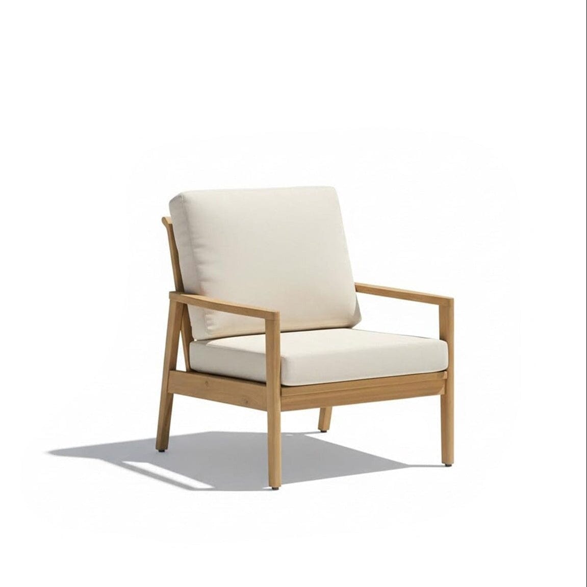 Alora Wooden Garden Cushion Covers - Cream - Laura James
