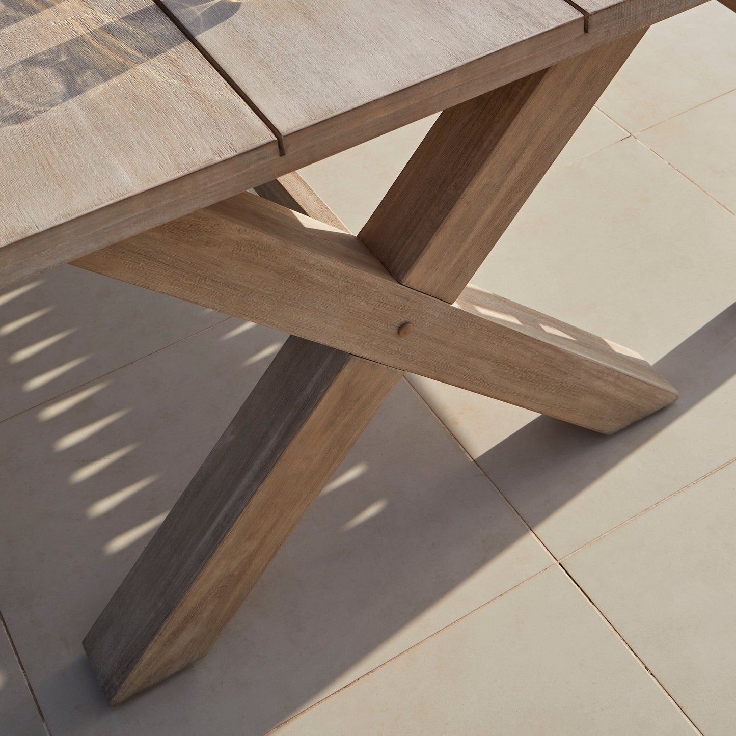 Charlotte 6 Seater Wooden Garden Dining Set with Shiro - Laura James