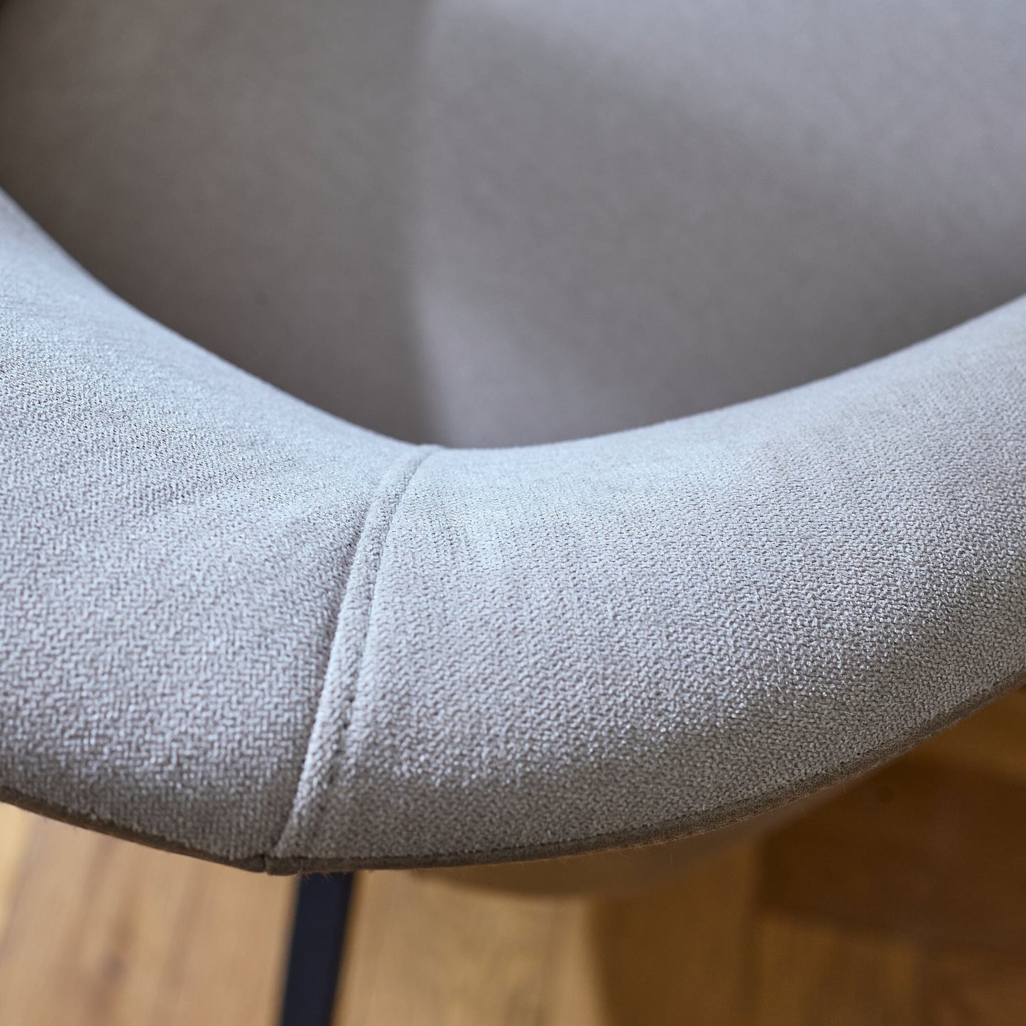 Archer Leather Swivel Chair - Soft Beige - Laura James