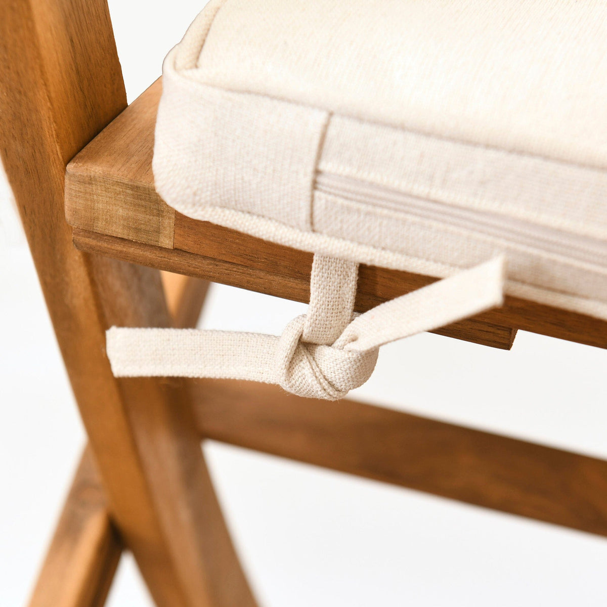 Outlet - Ashby Chair Cushion - Cotton White