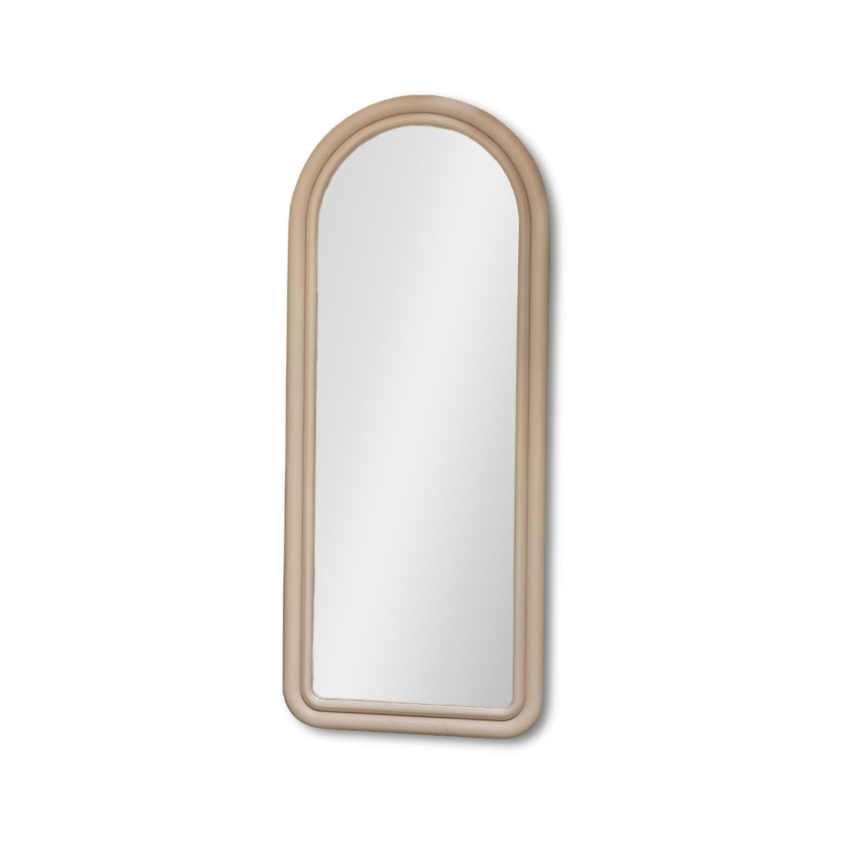 Ashridge 170x70cm Arch Long Wall Mirror - Oatmeal - Laura James