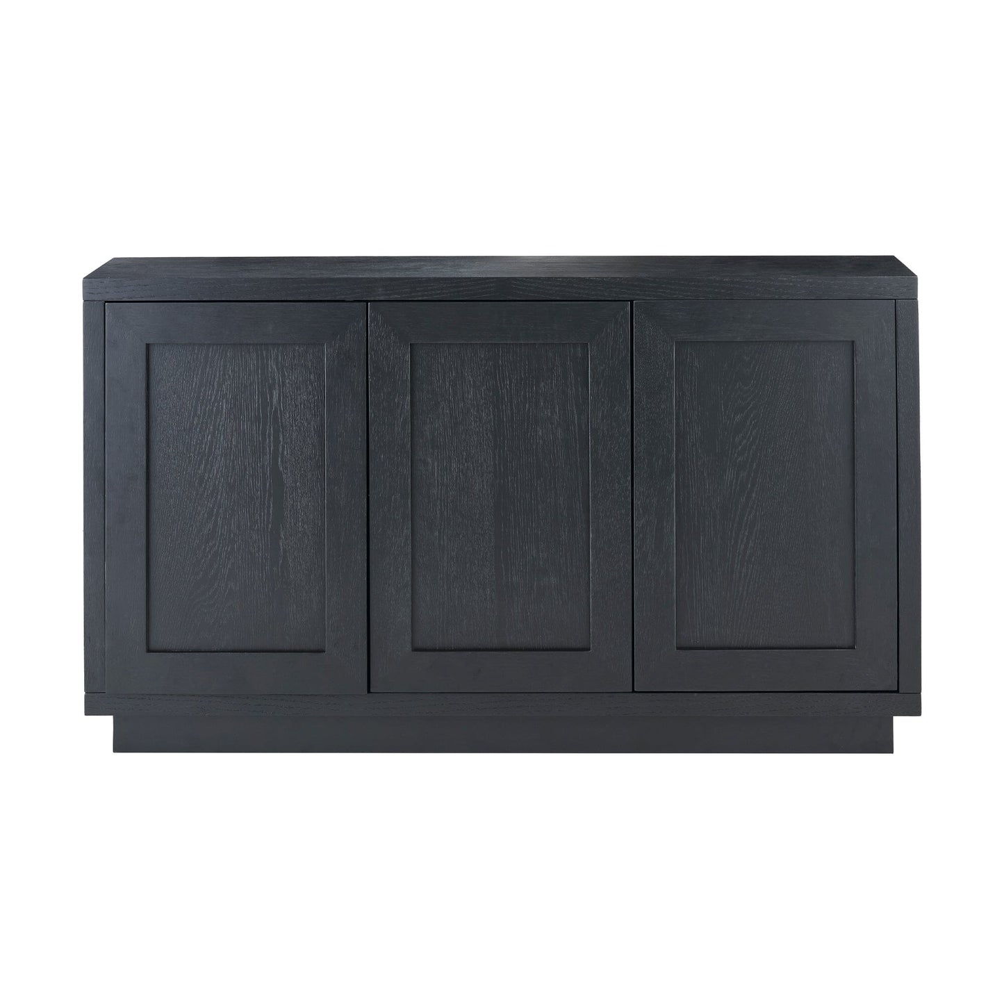 Astrid 3 Door Large Sideboard - Black Oak - Laura James