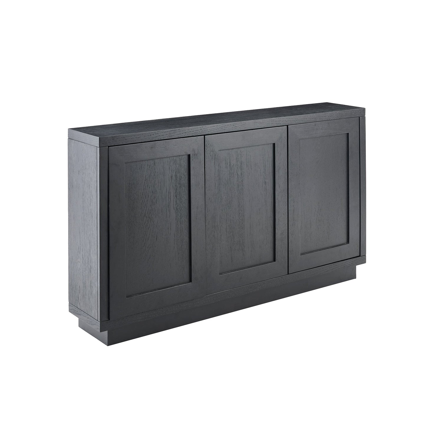 Astrid 3 Door Large Sideboard - Black Oak - Laura James