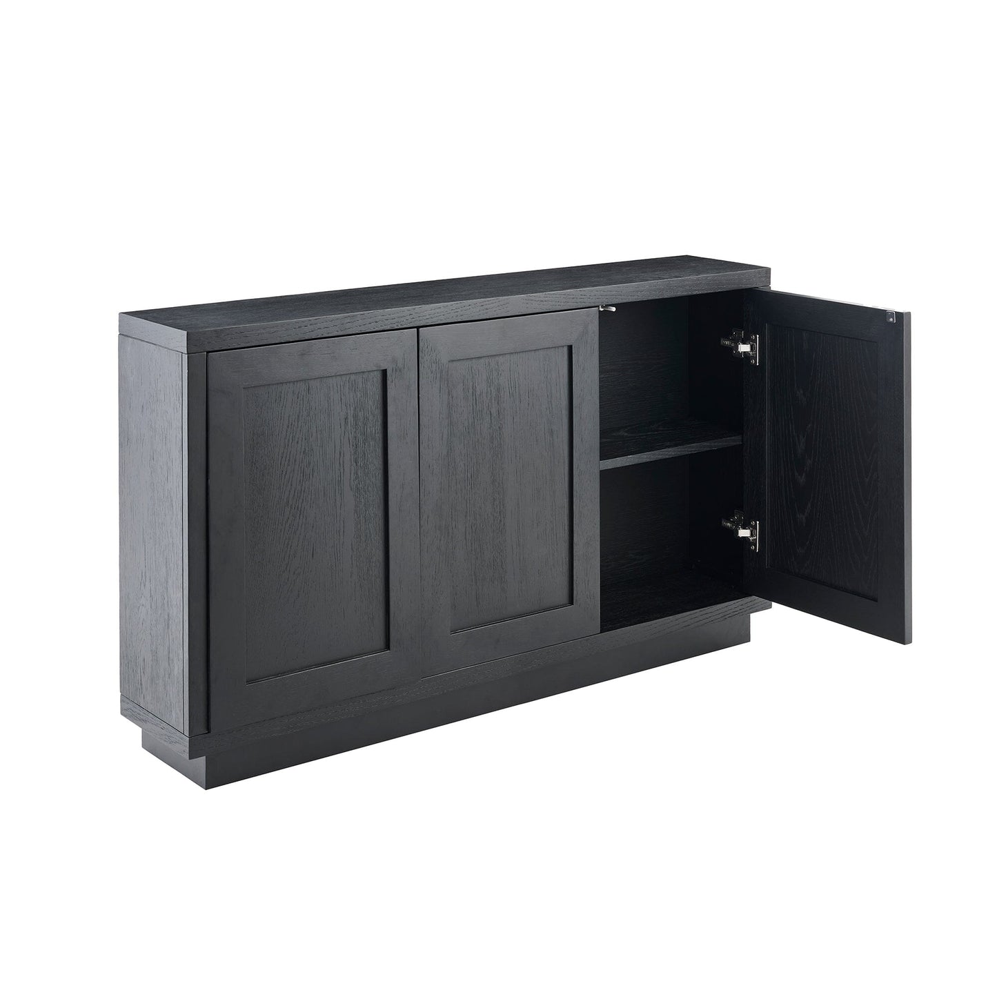 Astrid 3 Door Large Sideboard - Black Oak - Laura James