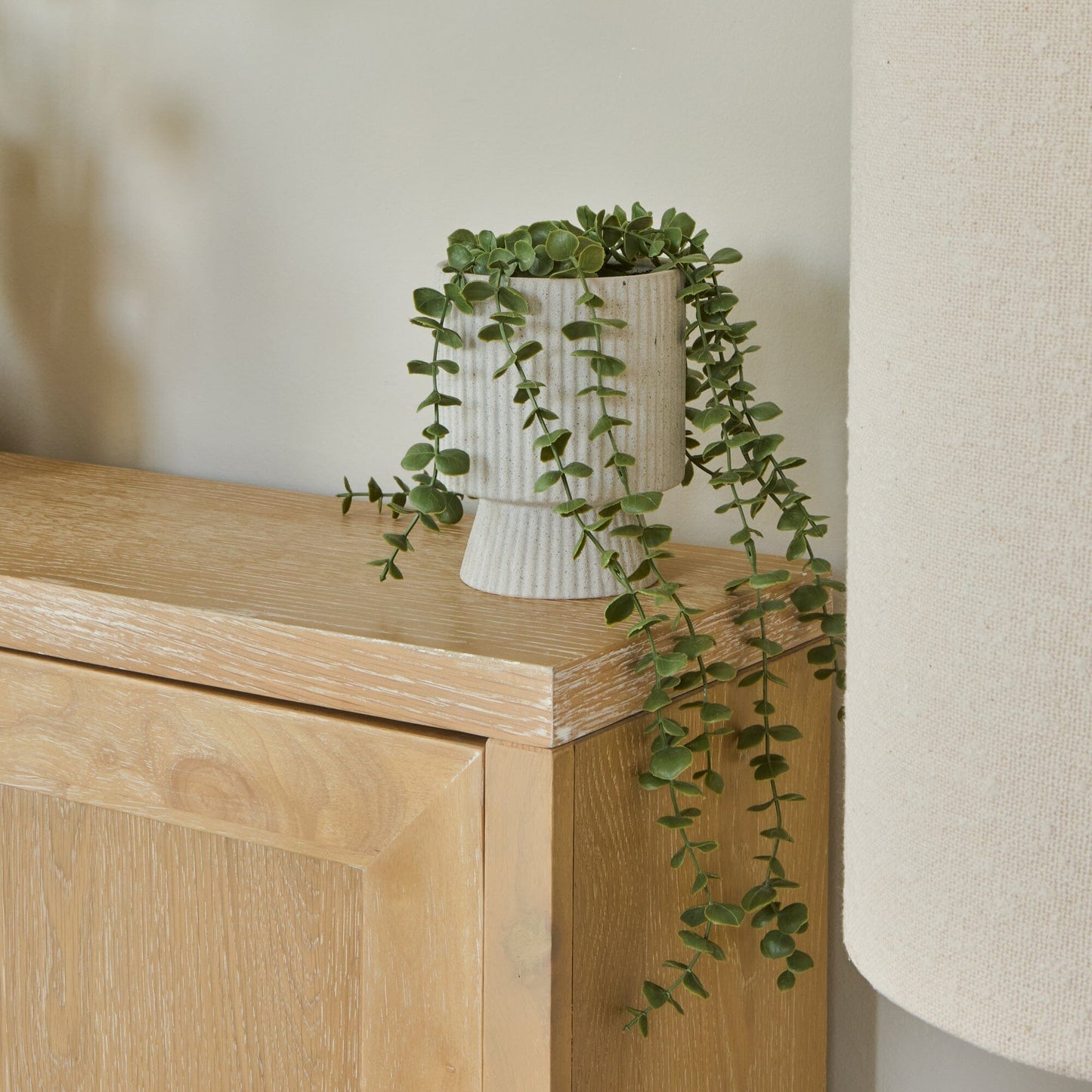 Astrid 3 Door Large Sideboard - Whitewash Oak - Laura James