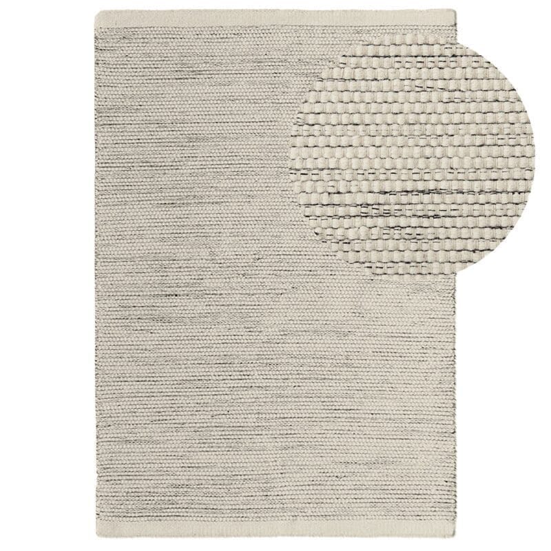 Atcham Clay Marl Wool with Cotton Rug - 200x290cm - Laura James