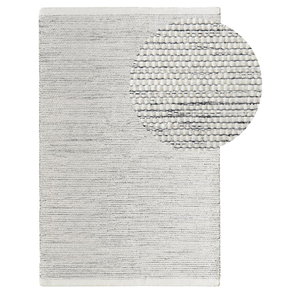 Atcham 300x400cm Wool/Cotton Rug - Clay Marl - Laura James