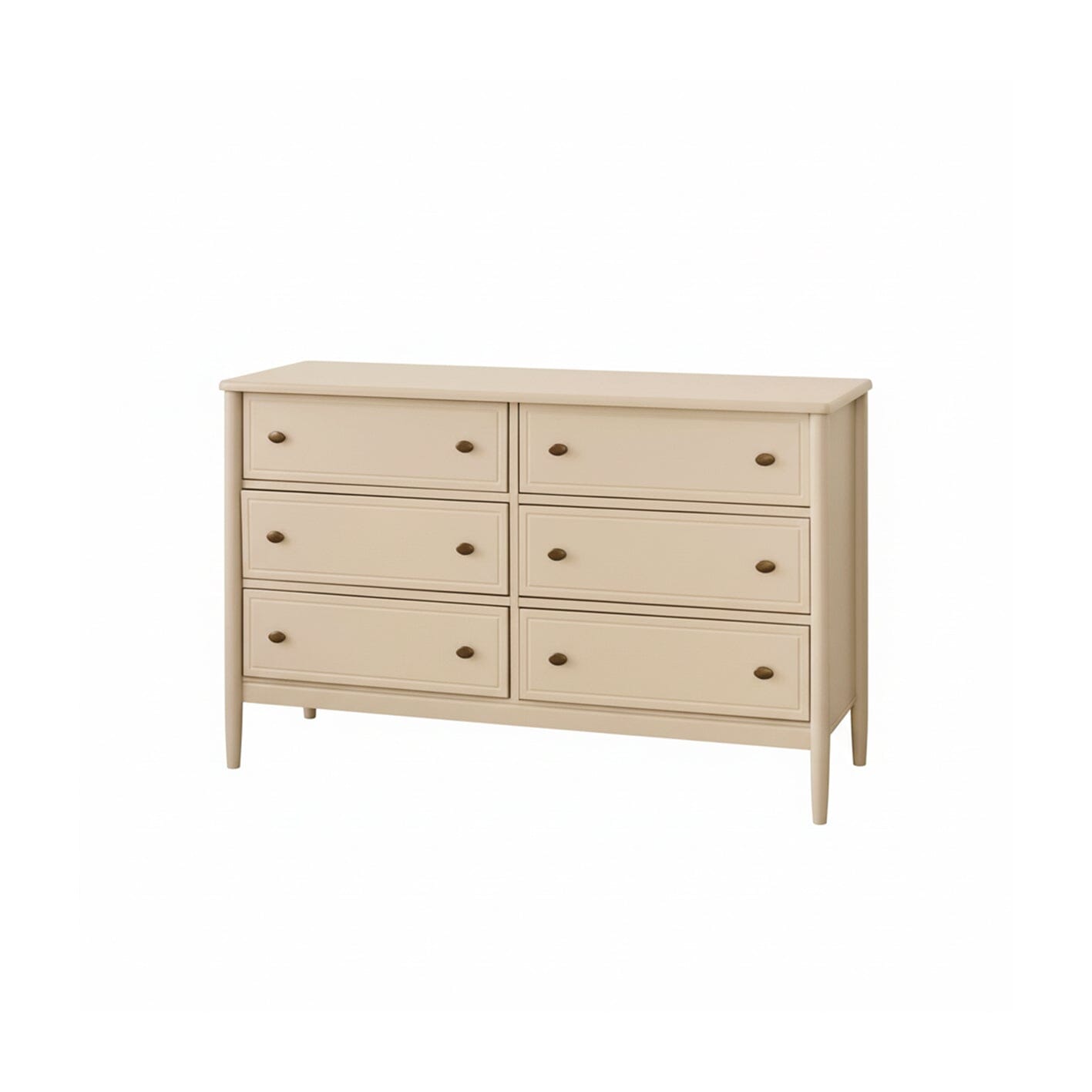 Aubrey 6 Drawer Chest of Drawers - Driftwood - Laura James