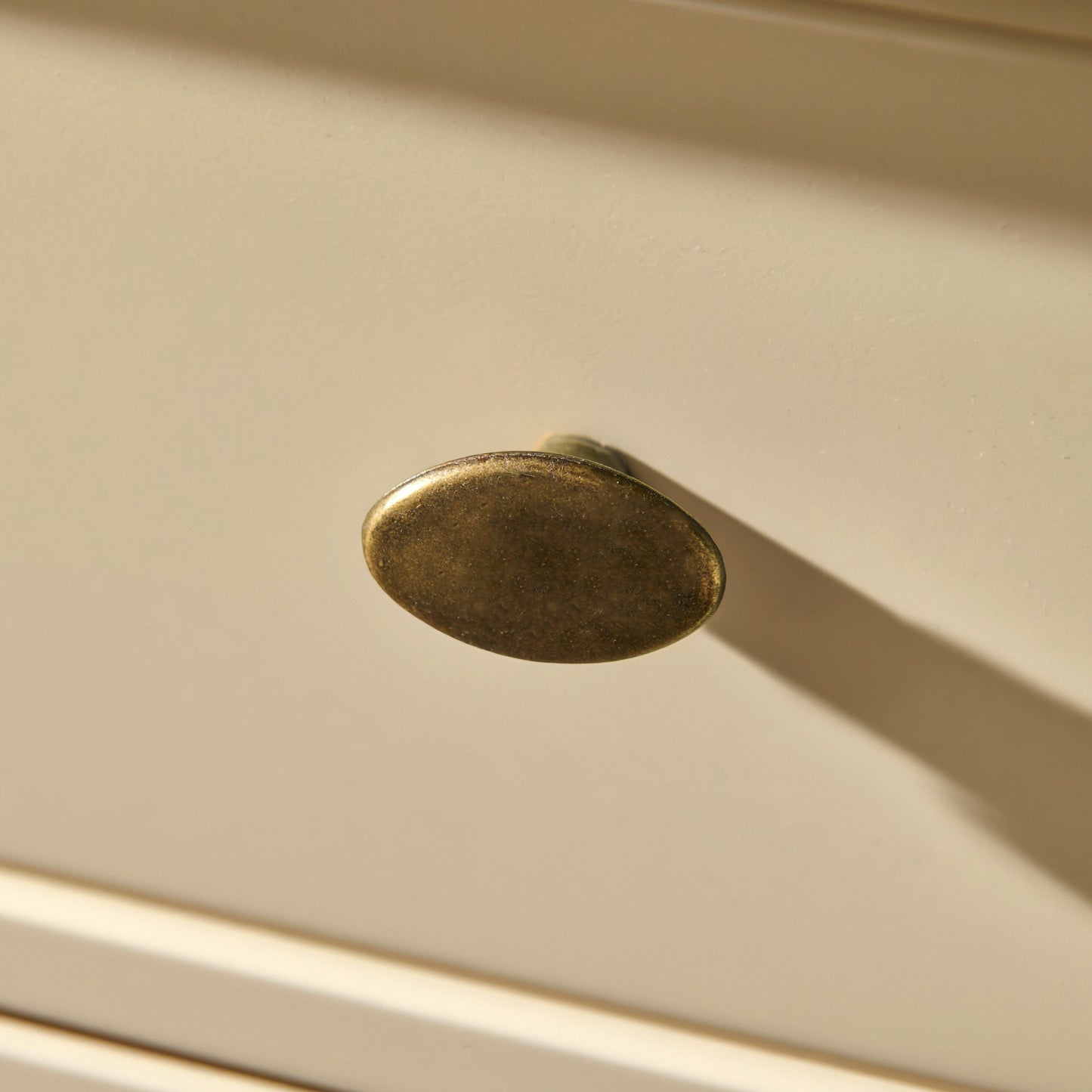 Aubrey Driftwood 2 Drawer Bedside Table - Laura James