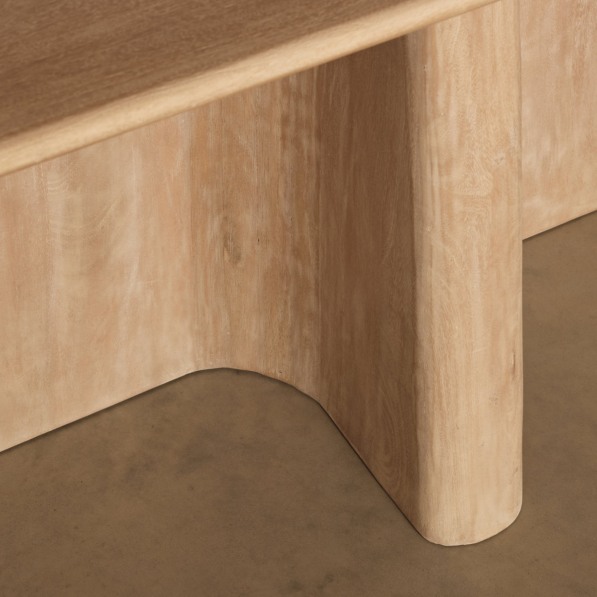 Bastian 220cm Limewash Dining Table - Laura James