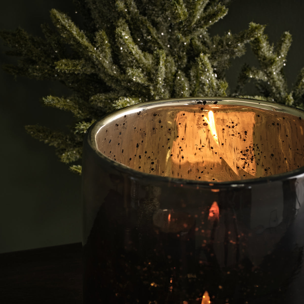 Bellano 7.5cm Tea Light Holder - Rustic Gold - Laura James