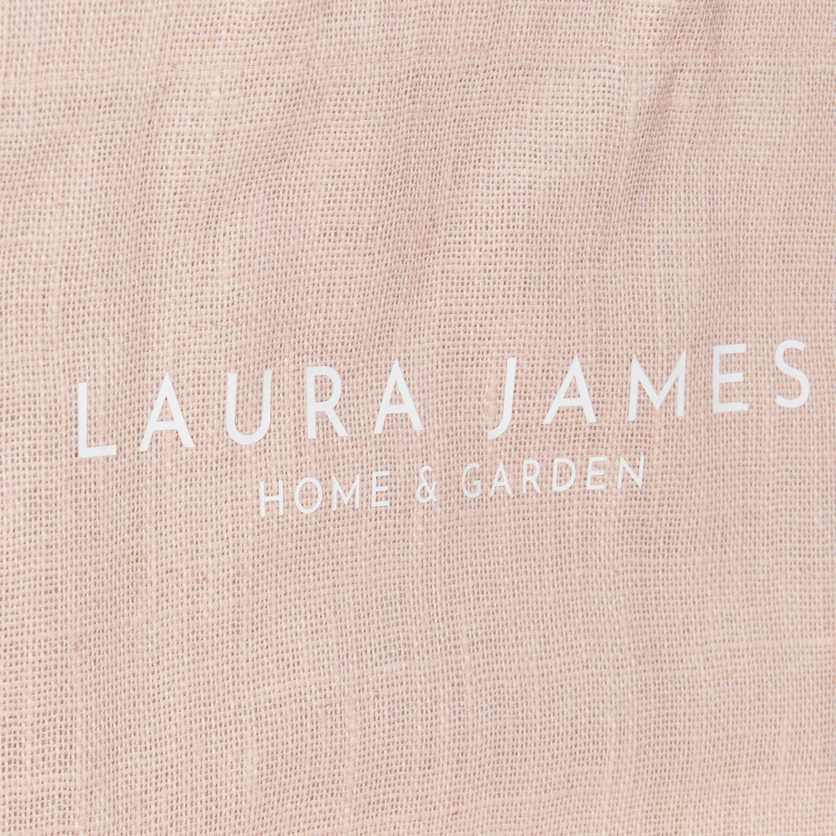 Jute Bag - Blush Pink - Laura James