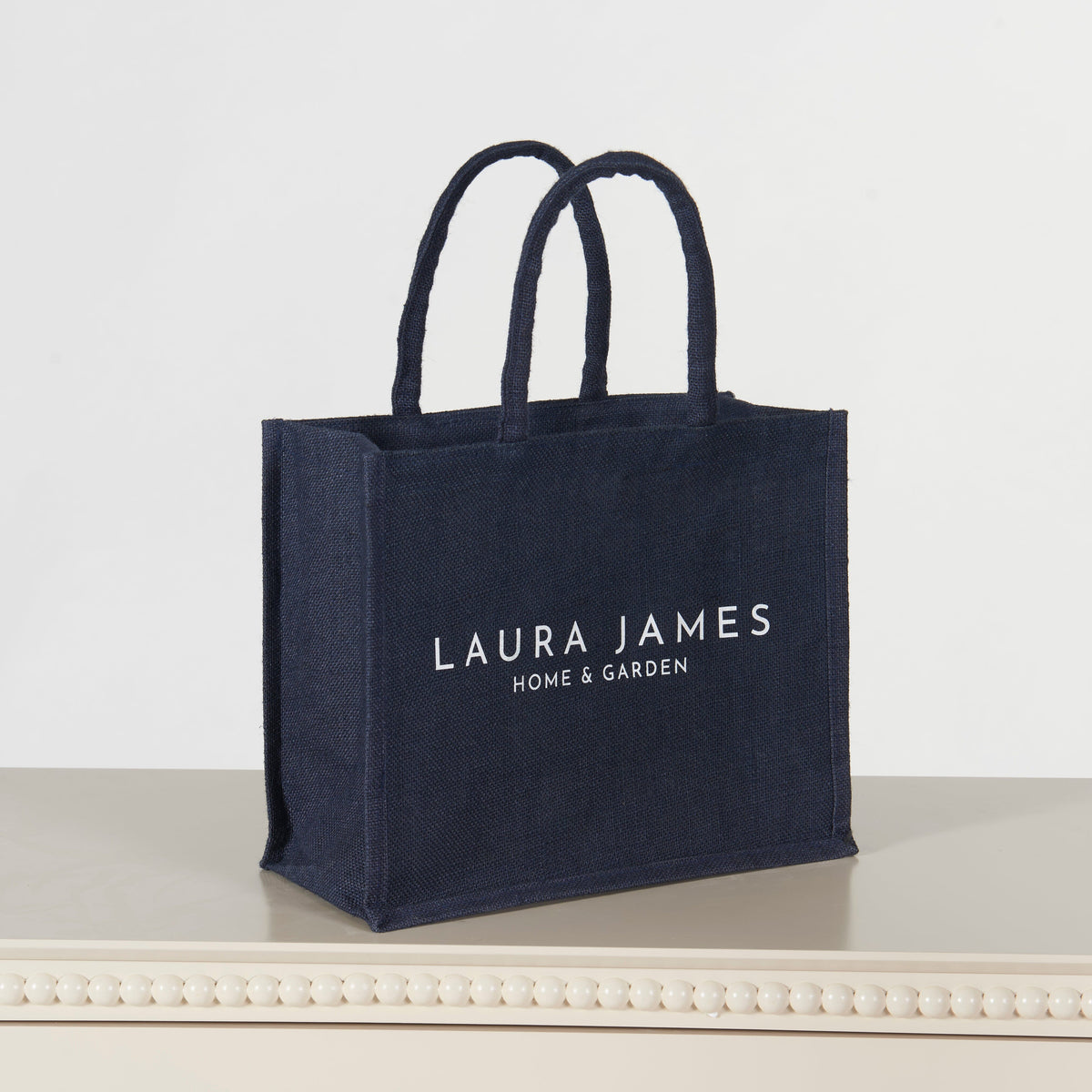 Jute Bag - Ink - Laura James