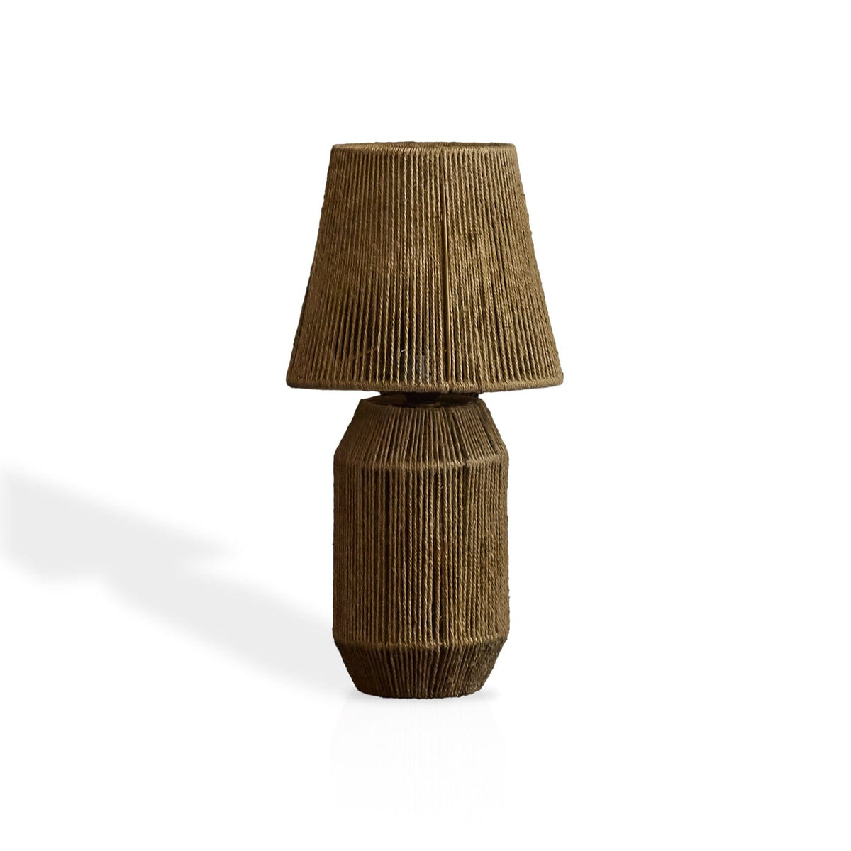 Konduru Small Natural Jute Table Light - Laura James