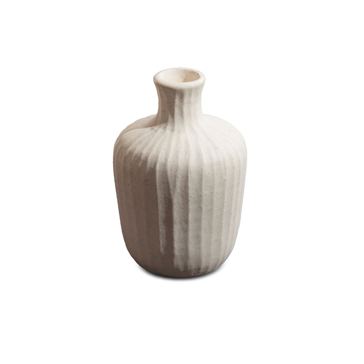 Bayswater Set of 3 Ceramic Vase - Off White - Laura James
