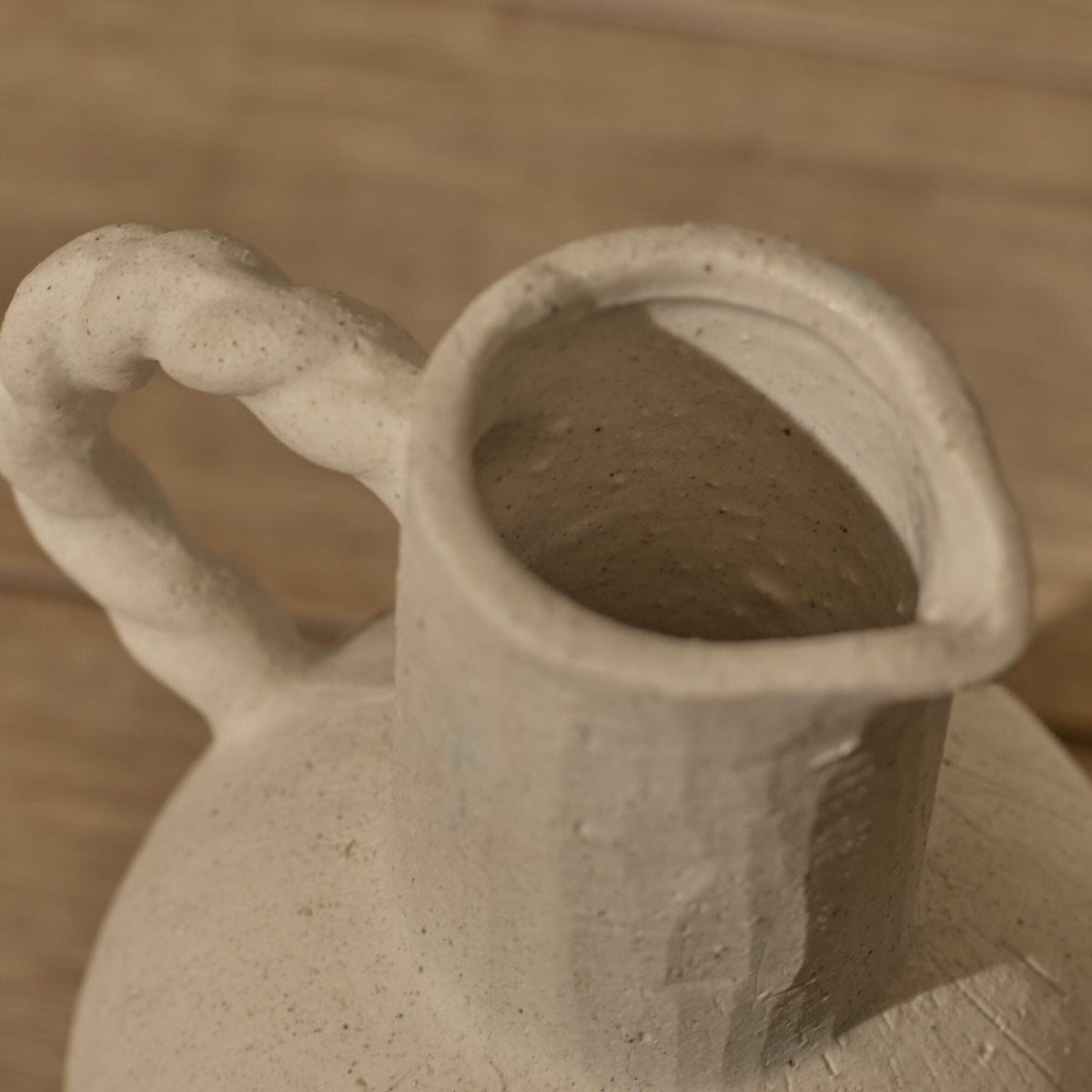 Bayswater 20cm Ceramic Jug - Beige - Laura James
