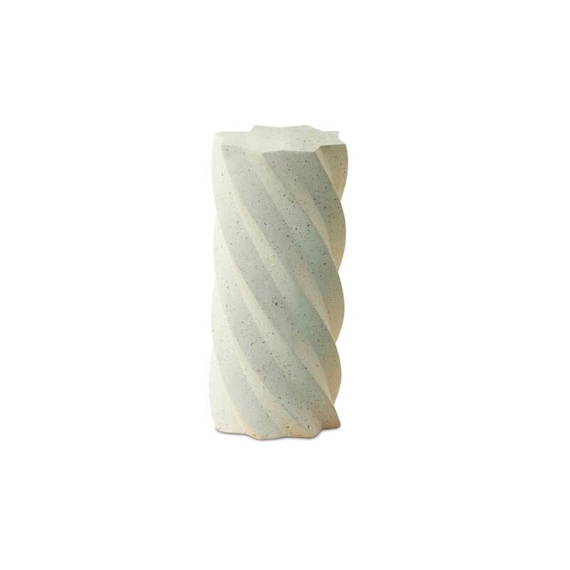 Bianca 25cm Side Table - Paprika Mother of Pearl Terrazzo - Laura James