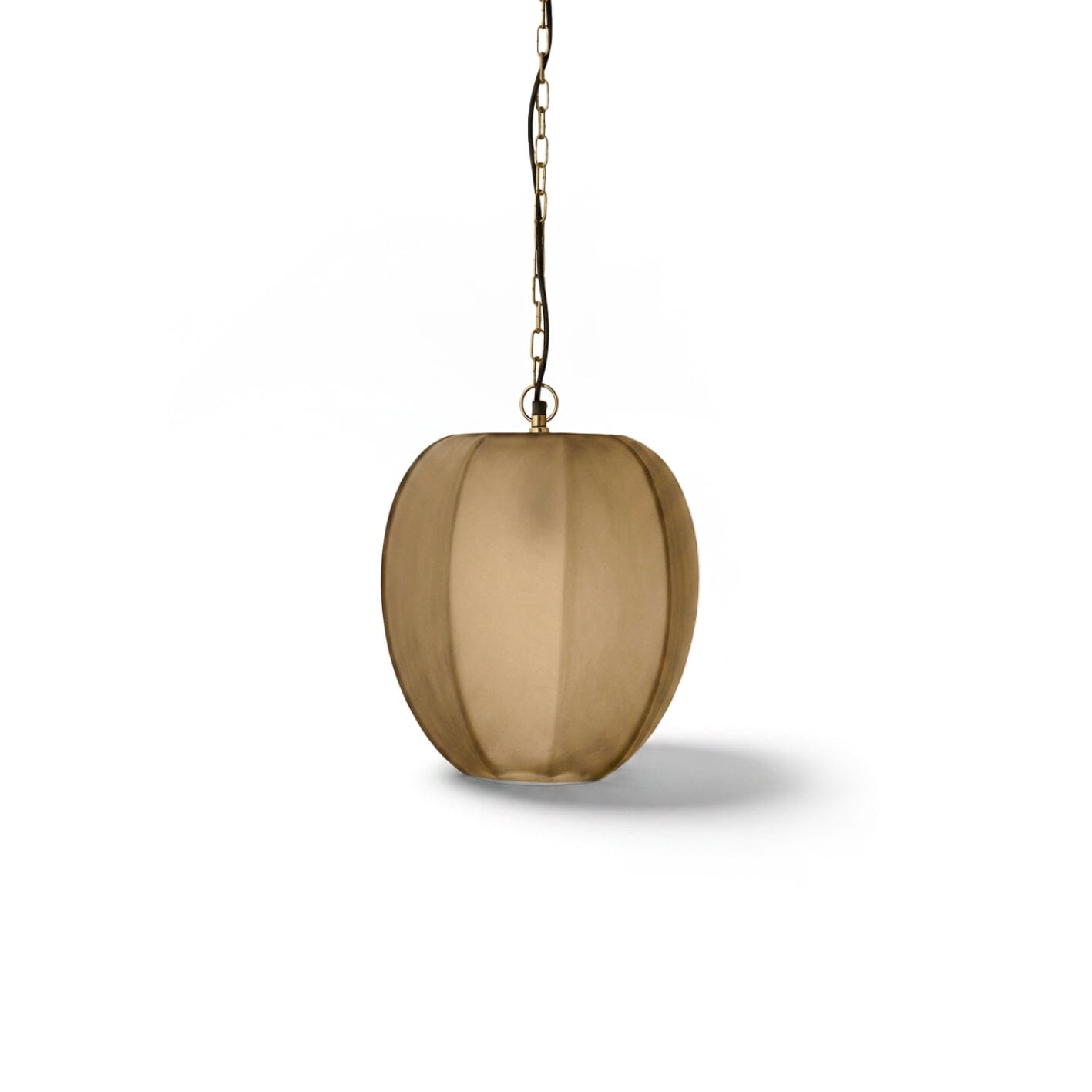 Bray 35cm Glass Pendant Light - Driftwood - Laura James