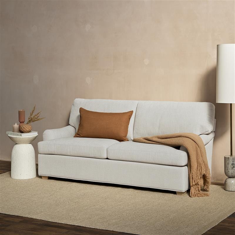 Brea Double Sofa Bed - Oyster White - Laura James
