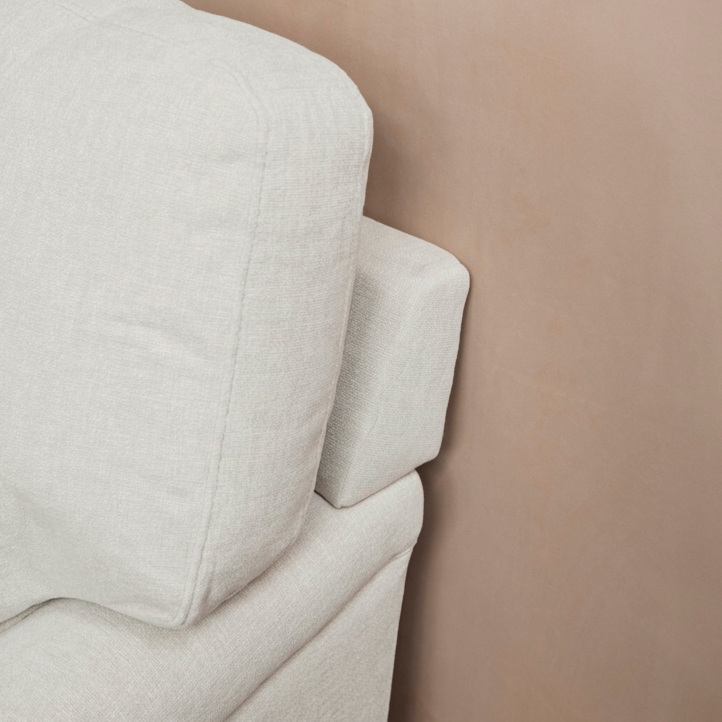 Brea Double Sofa Bed - Oyster White - Laura James