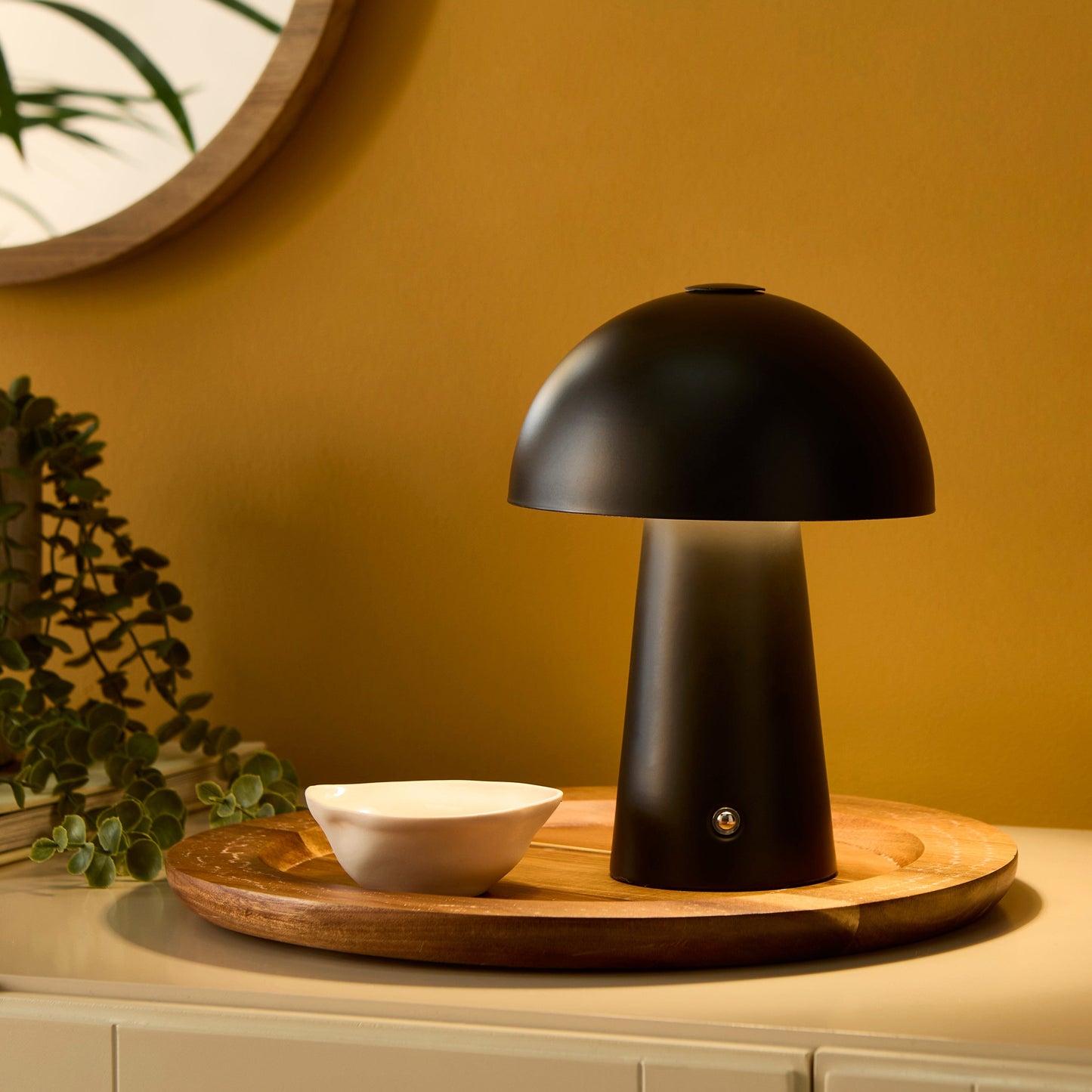 Brockhill Rechargeable Lamp - Grey - Laura James