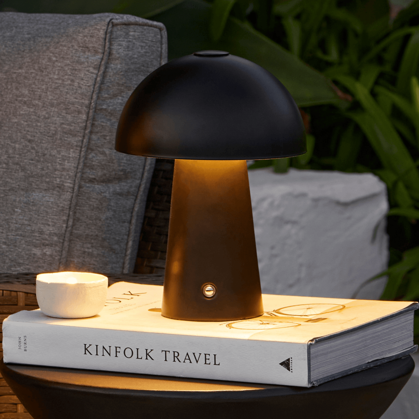 Brockhill Rechargeable Lamp - Grey