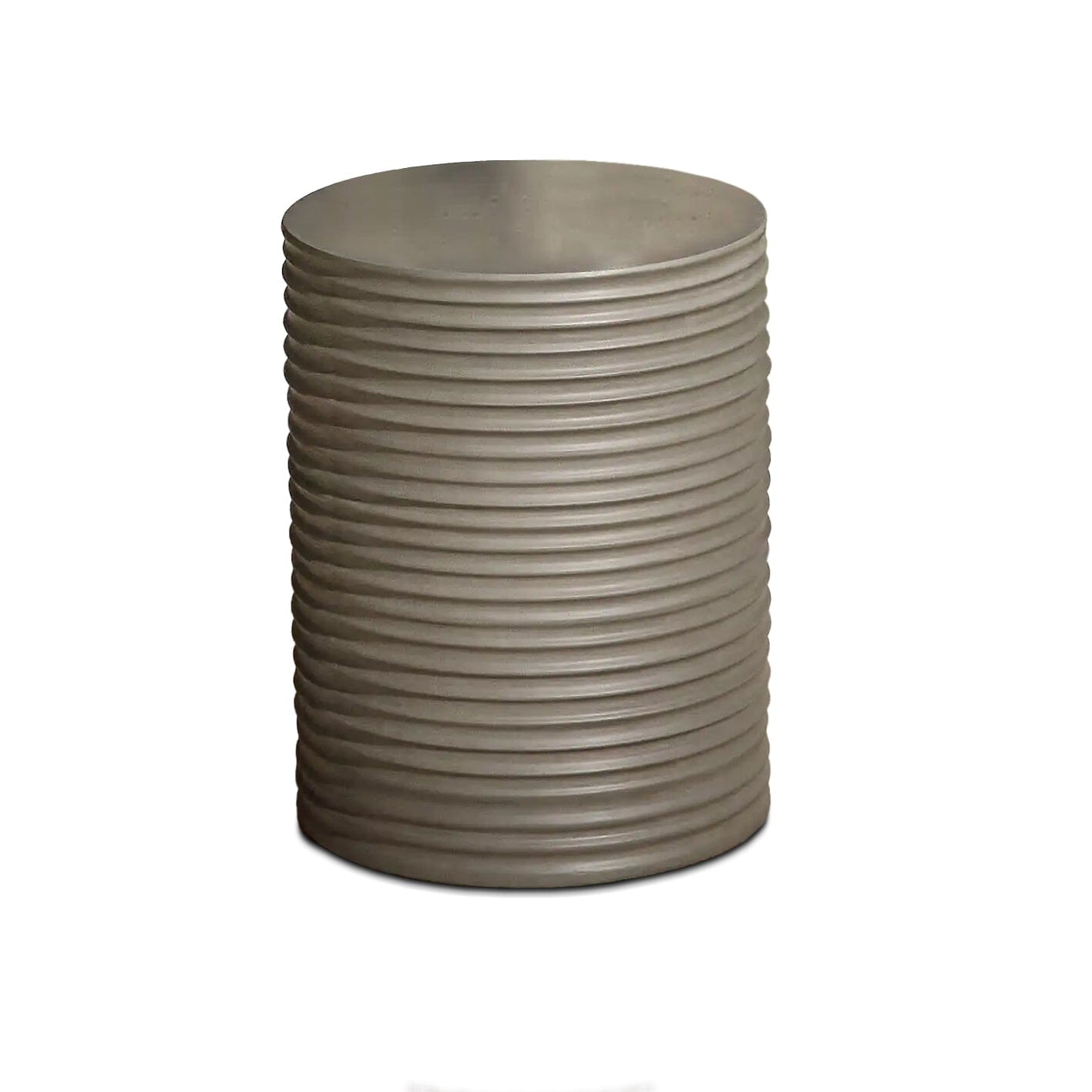 Carlotta dark grey side table - Laura James