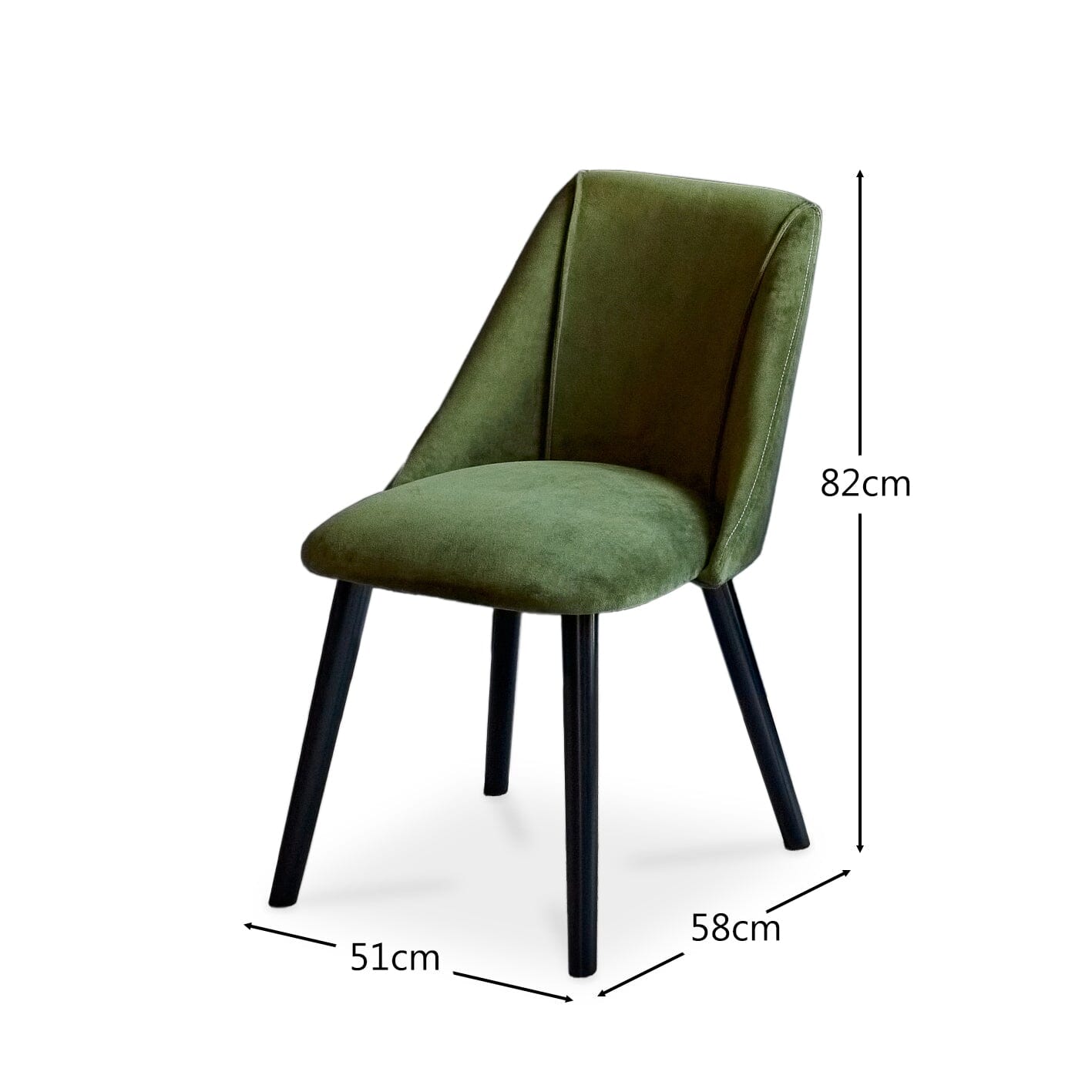 fern green dining chairs laura james