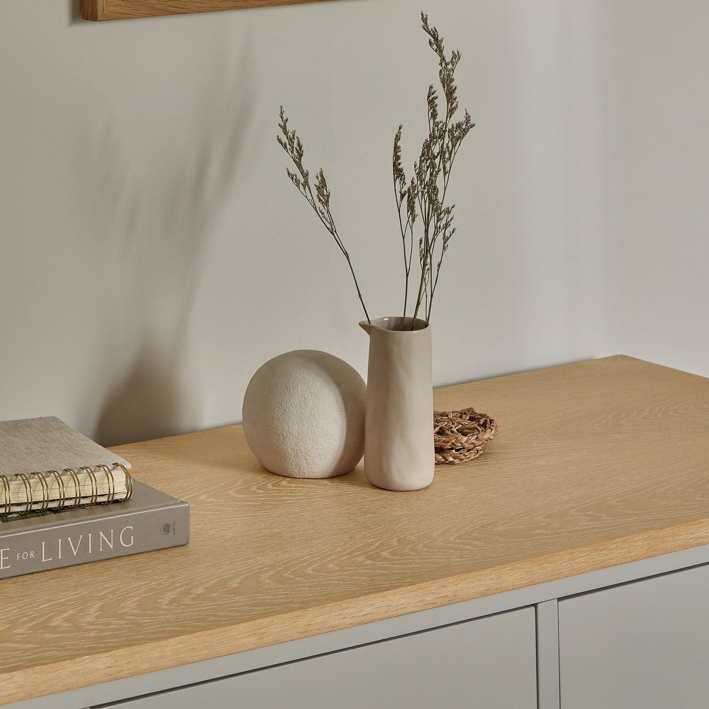 Chatsworth Sideboard - 130cm - Linen Grey - Laura James