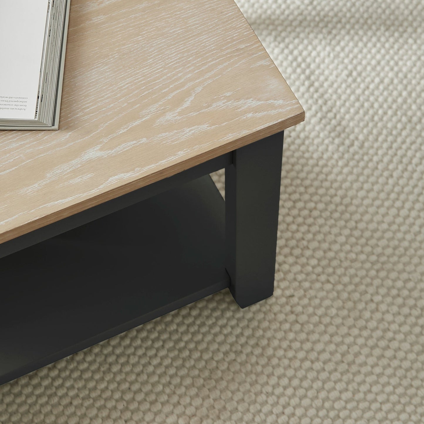 Chatsworth Coffee Table - Slate Grey - Laura James