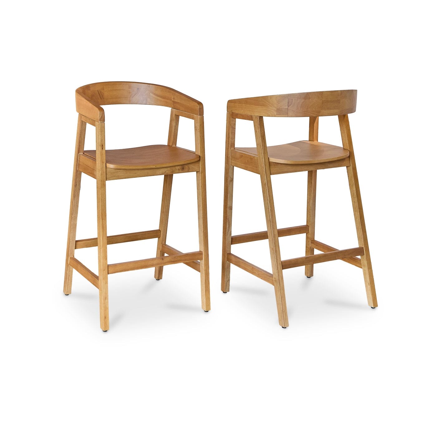 Ella Bar Stool - Classic Oak - Laura James