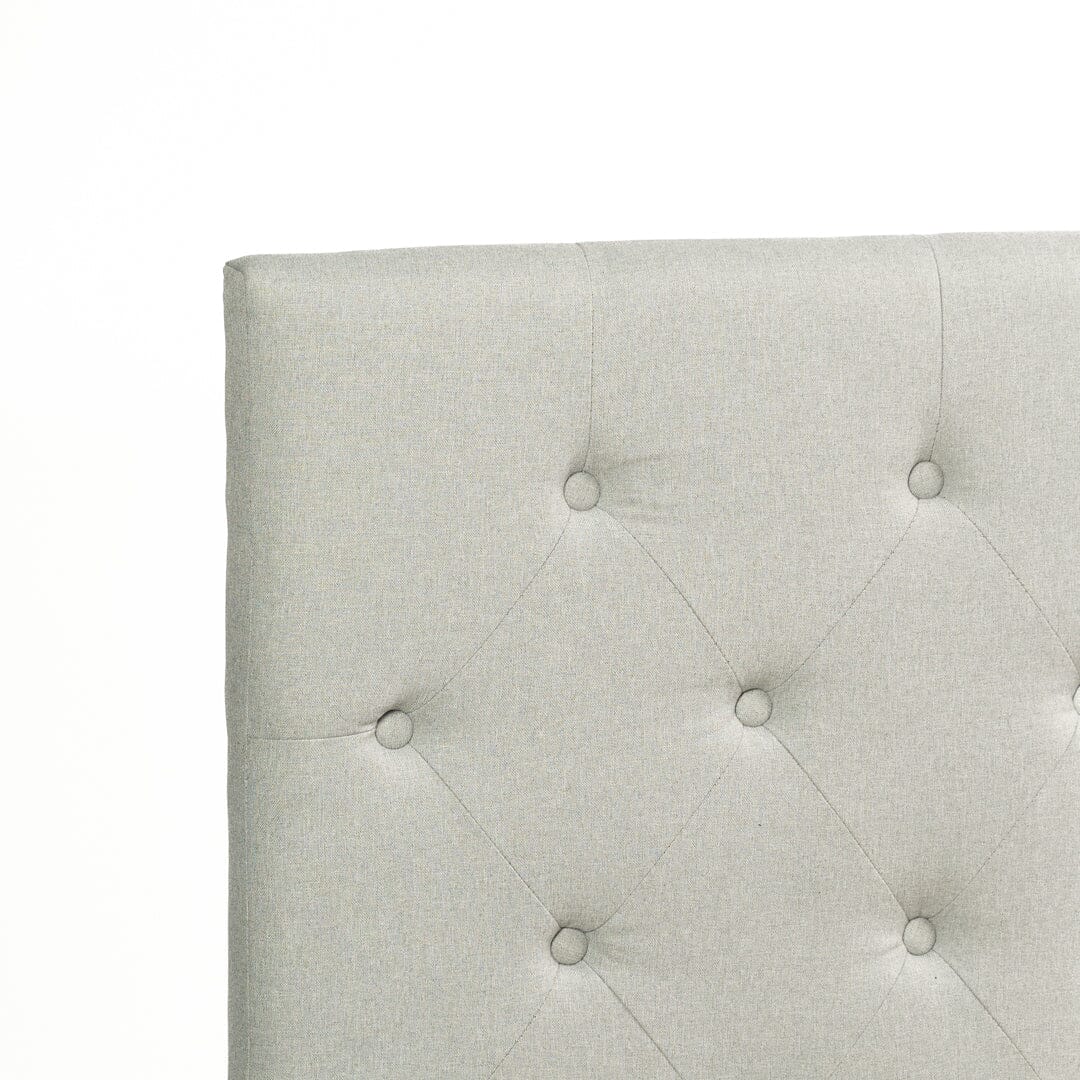 Cavill Fabric King Size Bed - Grey