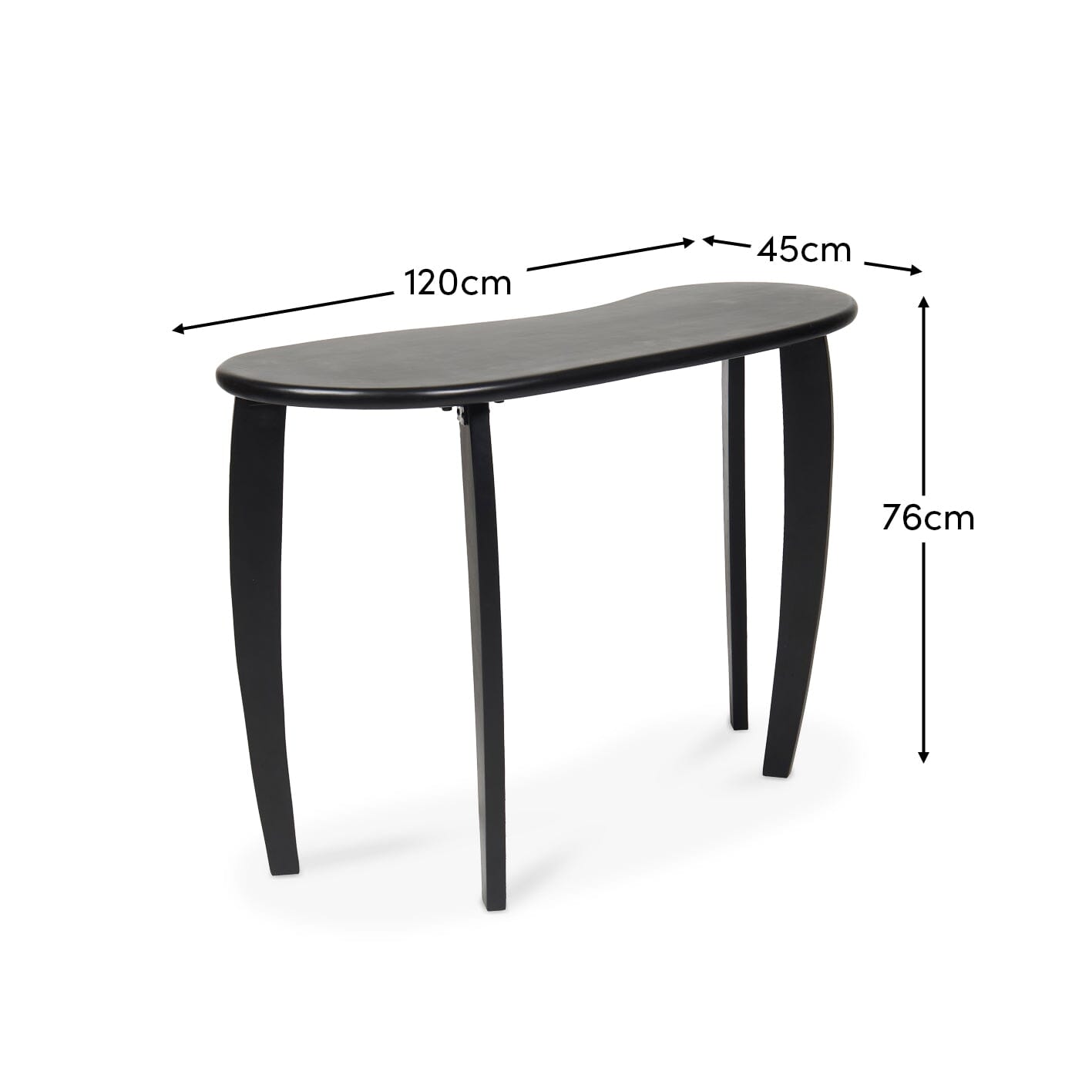 Celeste Black Acacia Desk - Laura James