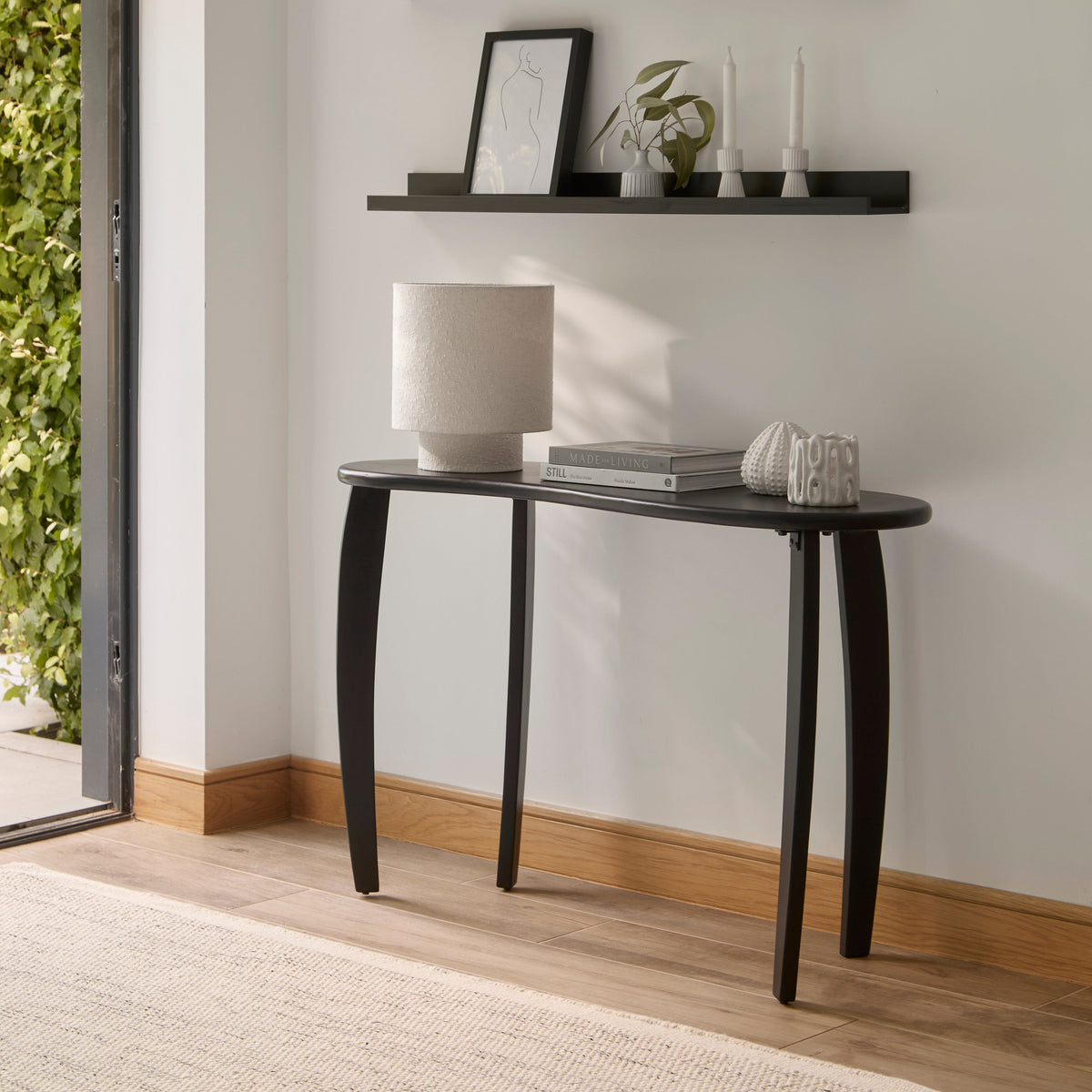 Celeste Black Acacia Desk - Laura James